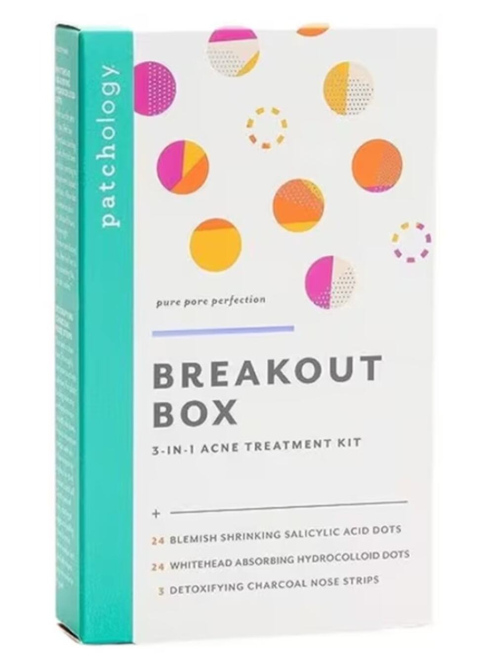 Patchology Breakout Box 3-in-1 Acne Treatment Kit NIB X5